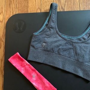Girls sports bra and Lululemon headband!